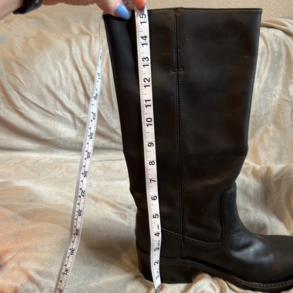 Size 8: Smooth Black, Rampage Mid-Calf Boots, EUC - Picture 7 of 7